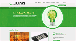 Desktop Screenshot of mhscenergy.com
